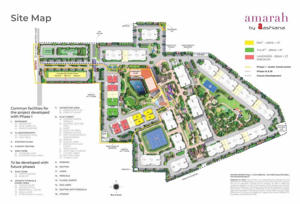 Ashiana-Amarah-Sector-93-Site-Plan