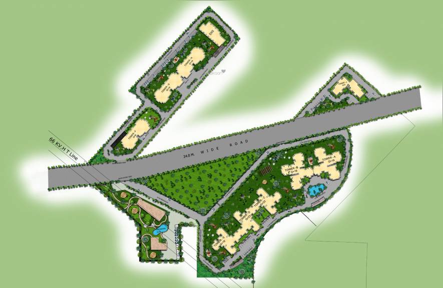  Imperia-The-Esfera-37C-Gurgaon-Site-Plan