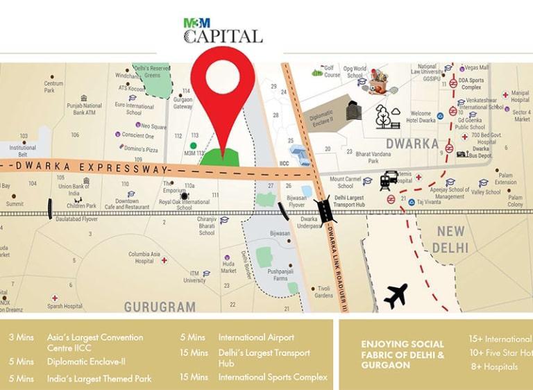 M3M-Capital-Walk -113-Location-Map-gls