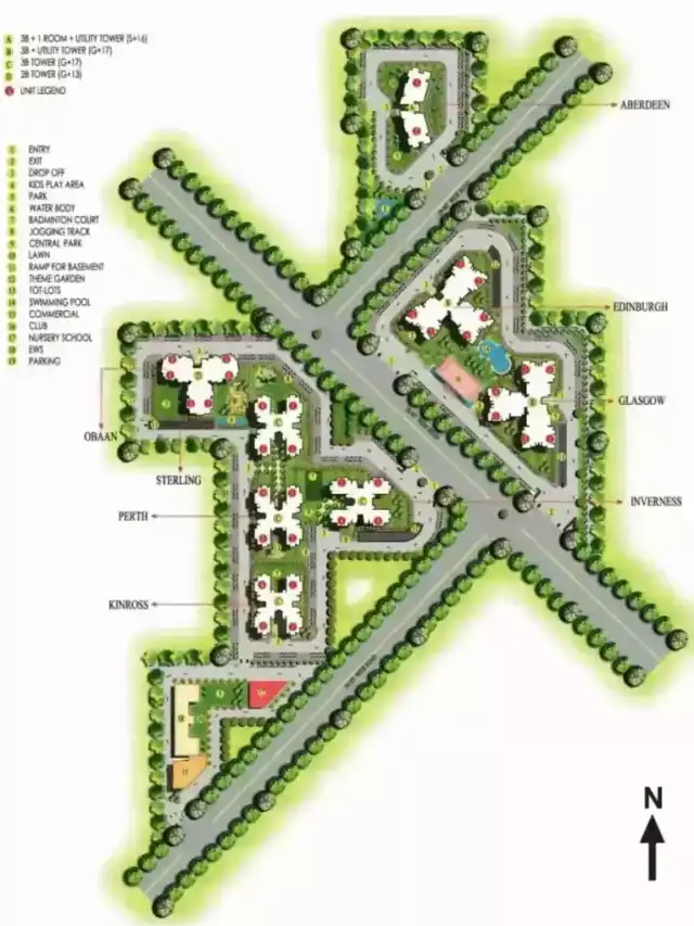 Ansal-Highland-Park-Site-Plan
