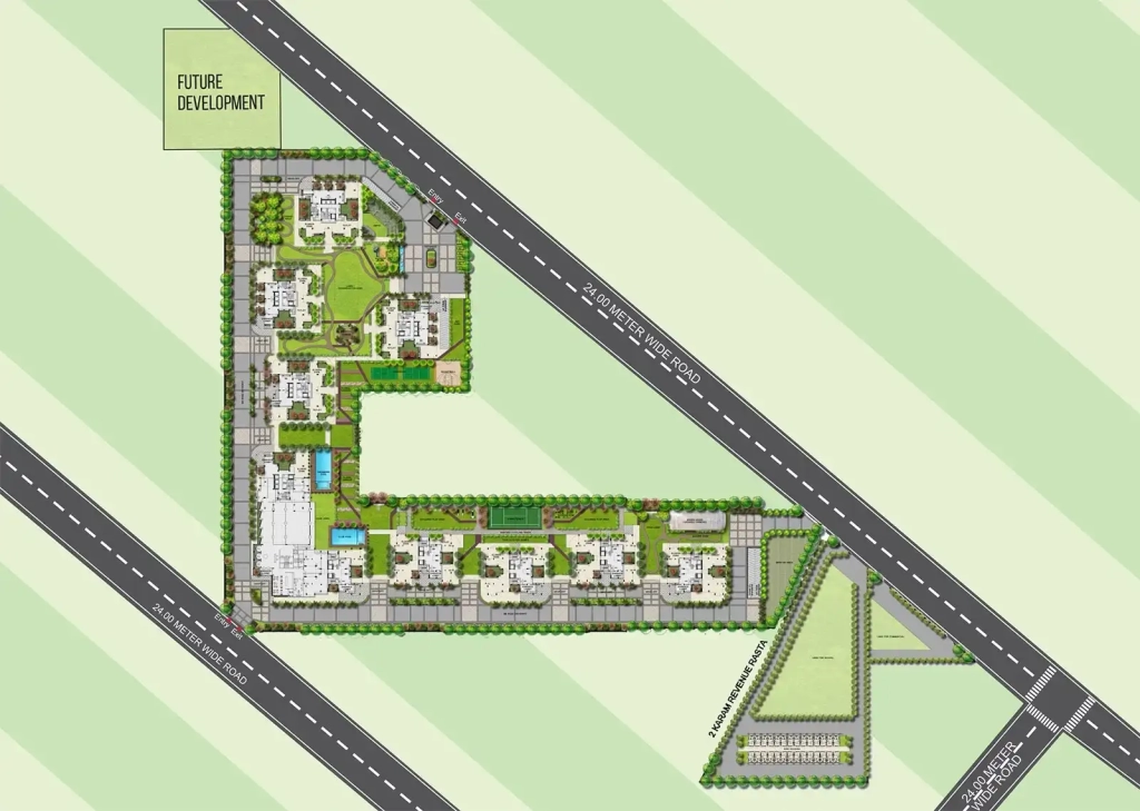 SS-Group-Gurgaon-Site-Plan