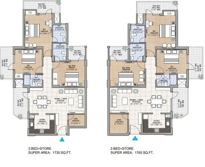 Corona-Optus-Sector-37c-Floor-Plan