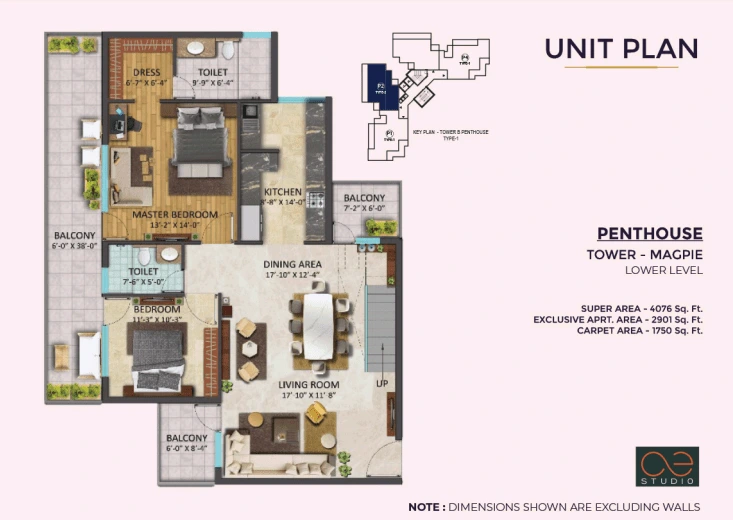 Floor Plan : Oxirich Chintamanis