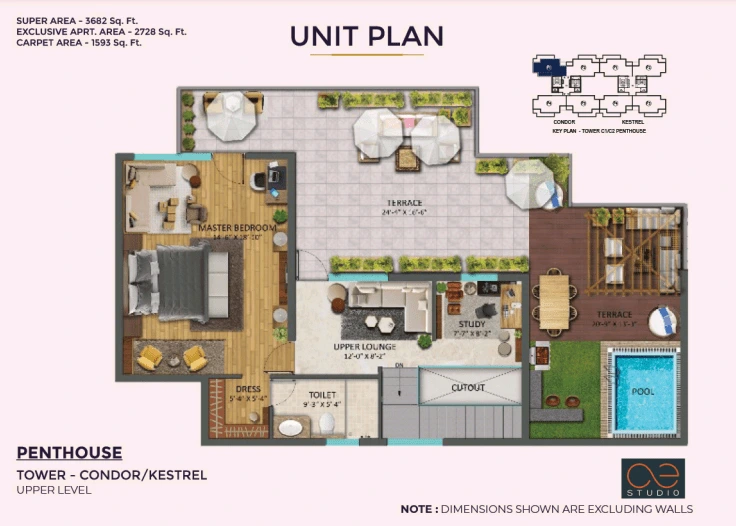 Floor Plan : Oxirich Chintamanis