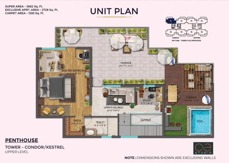 Floor Plan : Oxirich Chintamanis