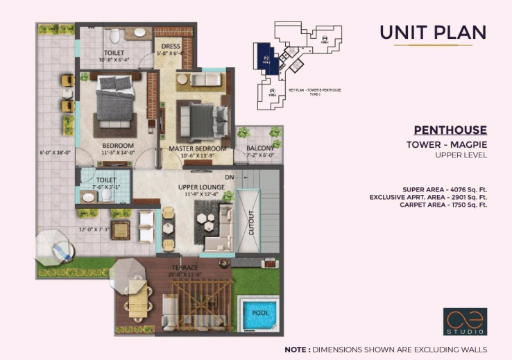 Floor Plan : Oxirich Chintamanis